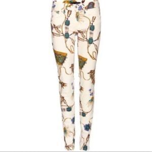 Ralph Lauren Sport Convair Native American print skinny jeans, NWT